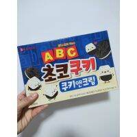 ?สินค้าขายดี? [คุ้กกี้แอนด์ครีม]คุ้กกี้ LOTTE ABC COOKIE ขนมเกาหลี