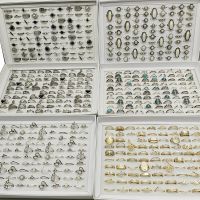 【YF】✻℡♕  50pc/Lot Jewelry Factory In Rings Gold Antique Plate Enamel Snake Bar