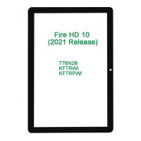 ❒ 1Pcs Laminated OCA Front Touch Glass Screen For Amazon Fire HD 10 (2021 Release) 11th Gen T76N2B KFTRWI KFTRPWI Outer Panel