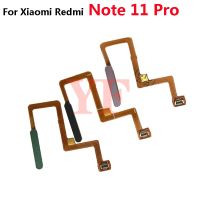 Original For Xiaomi Redmi Note 11 pro plus 11S 5G Power Button FingerPrint Touch ID Sensor Flex Cable Replacement Repair