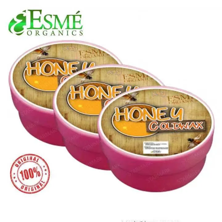 (Set of 3) Honey Esme Organic Cold Wax Hair Removal 250g Lazada PH