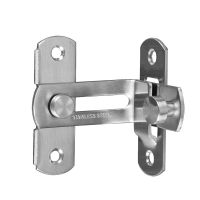 For Window Anti-theft Cabinet Fitting Hasp Latch Hotel Sliding 90 Degree Door Lock Stainless Steel Barrel Bolt Household Door Hardware Locks Metal fil