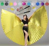 New Style High Quality Egyptian Isis Belly Dance Wings Dance Accessories Wings Sale Without Stick Brand New 13 Colors