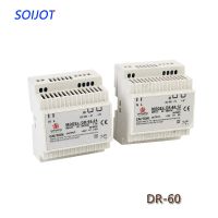 DR-60 Conventional Din Rail Power Supply 60W 12V 5ASwitching Power Supply AC 110V/220V Transformer To DC 12VAC DC Converter