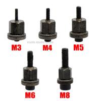 Hand Rivet Nut Head Nuts ติดตั้งง่ายด้วยตนเอง Riveter Rivnut เครื่องมืออุปกรณ์เสริมสำหรับถั่ว M3 M4 M5 M6 M8