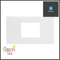 หน้ากาก 2 ช่องกลาง CT ELECTRIC A-1022 สีขาวWALL PLATE CT ELECTRIC A-1022 2-GANG WHITE **ลดราคาจัดหนัก **