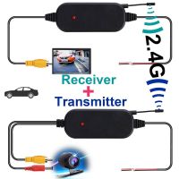 2.4G Wireless Color Video Transmitter Receiver For Car Rear Backup View Camera