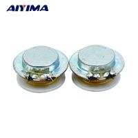 ™471 AIYIMA 2ชิ้นลำโพงฟูลเรนจ์ลำโพงแบบพกพาสัญญาณเสียง1นิ้ว2W 4Ohm 24มม. ลำโพงเรโซแนนซ์