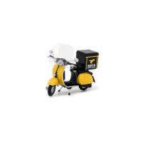 Tiny 1:35 Mei-Tuan Courier Scooter โมเดลจำลองรถจักรยานยนต์