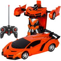 【CW】 for Kids 2 to 4 Years Old Car 1 Electric Transformation Robots Children Boys