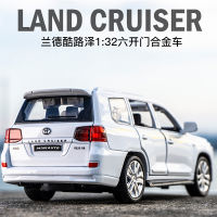 Jianyuan Cruiser Alloy Car Model Simulation 1:32 Warrior Off-Road Car Model Boy Metal Toy Car Decoration