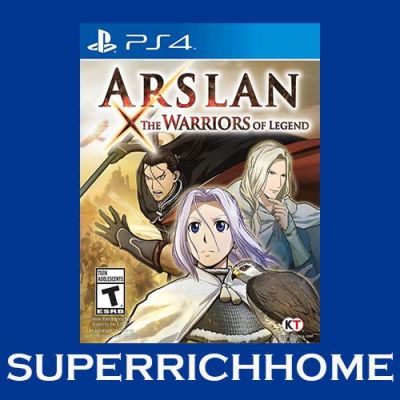 PlayStation 4 : Arslan: The Warriors of Legend (Zone3) (ENG) (PS4 Game) (แผ่นเกมส์ PS4) แผ่นแท้มือ1!!!