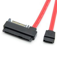 50ซม. 29ขา SFF-8482 SAS ถึง7ขาสไตล์ SATA พอร์ตฮาร์ดไดรฟ์ข้อมูลสายเคเบิล + ตัวเชื่อมต่อพลังงาน15Pin อุปกรณ์คอมพิวเตอร์พีซี