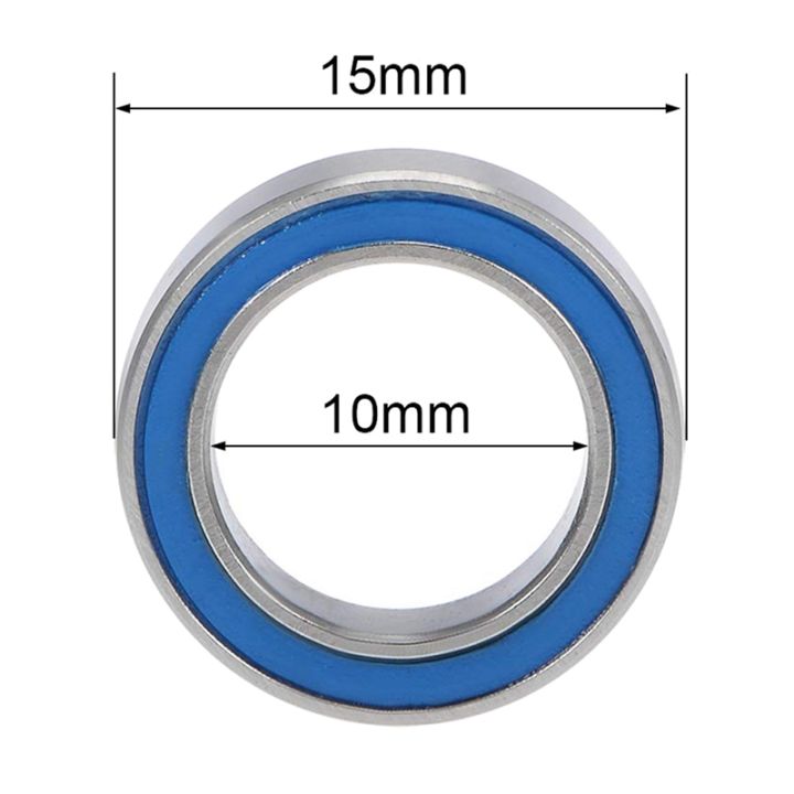 40pcs-6700-2rs-high-quality-6700-2rs-10x15x4mm-miniature-seal-deep-groove-ball-bearing-blue
