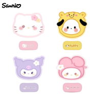 Sanrio อะนิเมะ Kuromi Melody ของฉัน Hello อุปกรณ์ต่อพ่วงที่เรียบง่ายและน่ารักสำนักงานเกมพิเศษรูปแผ่นตารางแผ่นยางแผ่นรองเมาส์