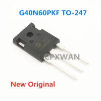 5ชิ้นต้นฉบับ G40N60PKF ถึง-247 40N60 G40N60 40A TO247 600V ทรานซิสเตอร์ใหม่แบบดั้งเดิม IGBT