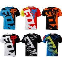 FOX new product quick-drying quick surrender outdoor cycling clothing short-sleeved T-shirt mens summer mountain bike racing sportswear custom