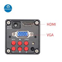 13MP 1080P HDMI VGA Digital Video Microscope Camera HD Industry C MOUNT Camera Magnifier For Tablet Phone PCB IC Observe Repair