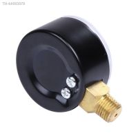 ❧☃☾ 50mm Water Pressure Meter Thread Mount Oil Pressure Gauge Air Compressor Manometer Tester 0-4bar 0-60psi BSPT