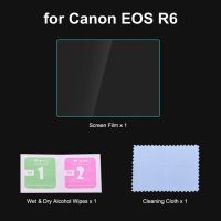 ฟิล์มกระจกเทมเปอร์2.5d 9H ของ Puluz สำหรับ Canon Eos R6 Eos R5ปกป้องหน้าจอ