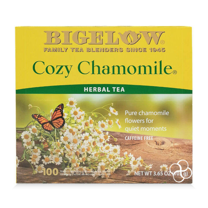 Bigelow Cozy Chamomile Herbal Tea 100s Lazada PH
