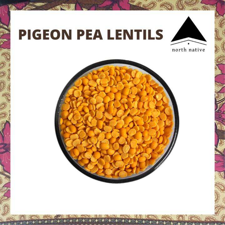 Organic Yellow Split Pigeon Pea Lentils / Toor Dal 1kg Lazada PH