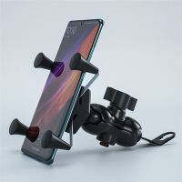 360° Rotate Phone Holder Bracket Electric Motorcycle Bicycle Handlebar Mobile Phone GPS Mount Stand for Bike Ride Takeaway Parts