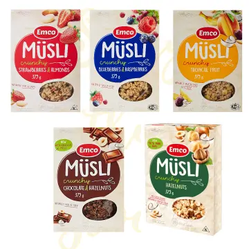 emco musli - chocolat crunchy & hazlenu 375g