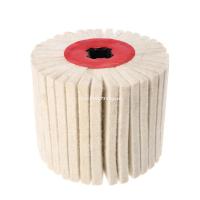 Deburring Abrasive Wool Round Brush Polishing Grinding Buffing Striping Wheel Dropship