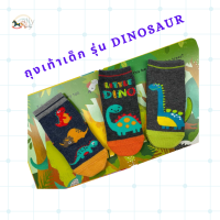 Ally Baby sock ถุงเท้า เด็ก รุ่น Dinosaur - 3 pairs pack