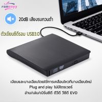 เครื่องเล่น DVD เครื่องเล่นซีดี เครื่องเล่น CD External Type-C USB 3.0  อ่านเขียน CD/DVD-RW ไรท์แผ่น