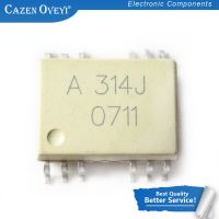 10pcs/lot HCPL314J HCPL314 HCPL-314J A314J OPTOISO DRIVER SOP16 New and Original IC In Stock