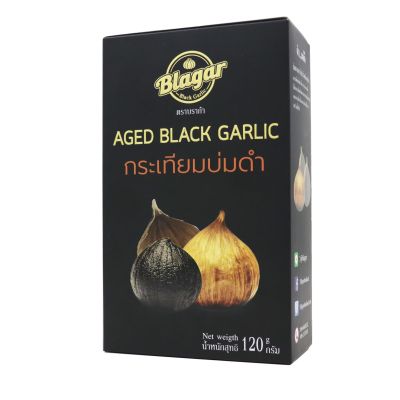 Black Garlic ตราบราก้า กระเทียมดำ เพื่อสุภาพ ขนาด 120 กรัม