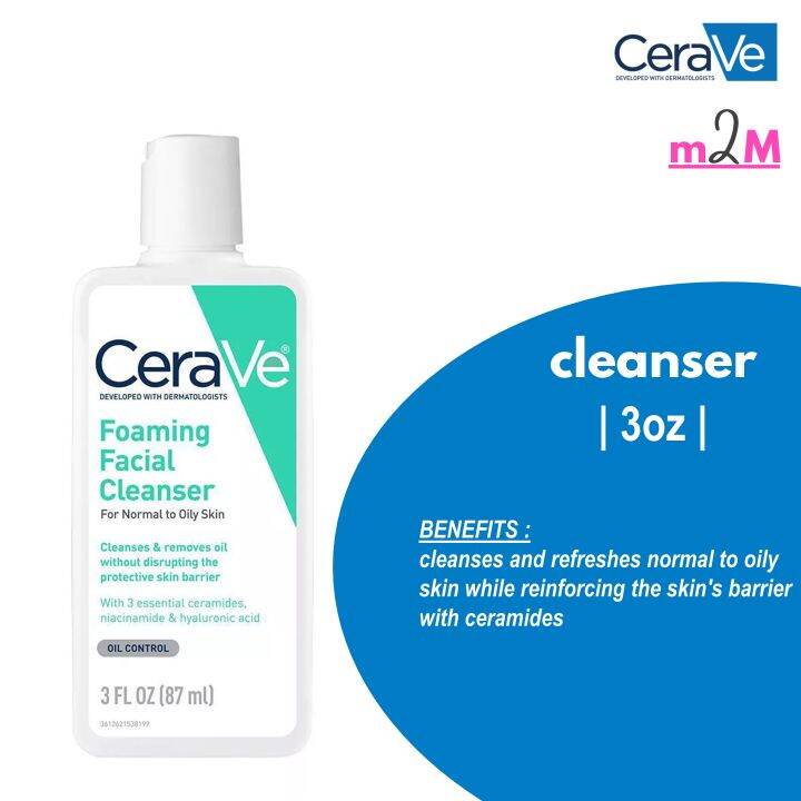CERAVE Foaming Facial Cleanser Lazada PH