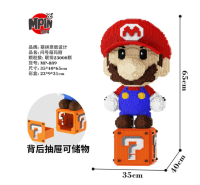 3D Mario Block ของเล่นเพื่อการศึกษาสำหรับเด็กและผู้ใหญ่ กล่องเครื่องหมายคำถาม mary จัดส่งจากประเทศไทย
