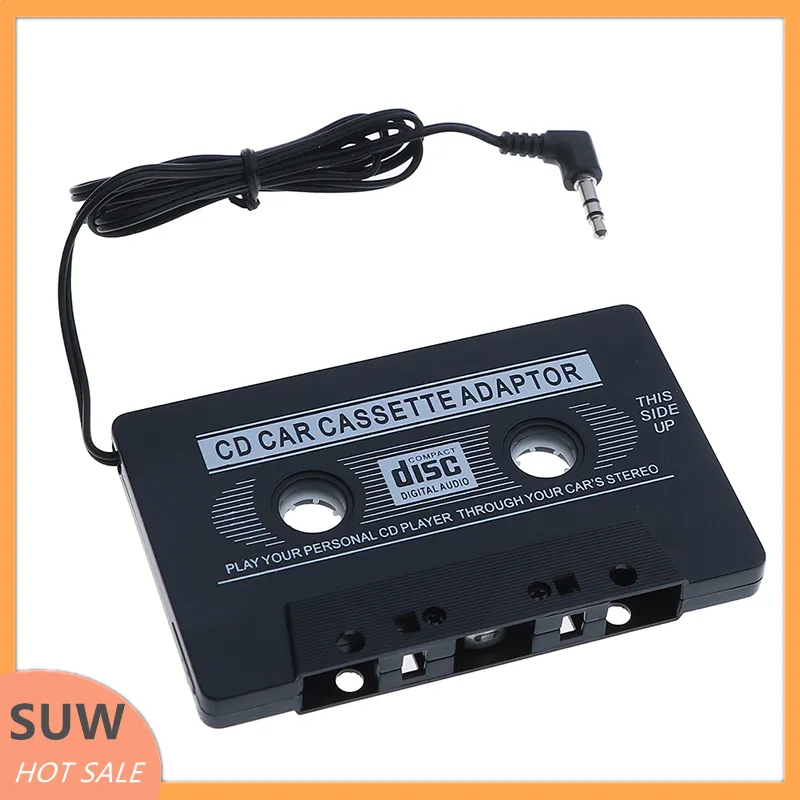 🛵 SUW Aux Adapter Car Tape Audio Cassette Mp3 Player Converter 3.5mm Jack  Plug