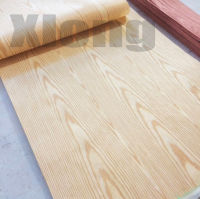 2pieces L:2.5meters/pcs Wide:55cm Thickness:0.2mm Technology Ash Wood Veneer Furniture Edge Banding Strip