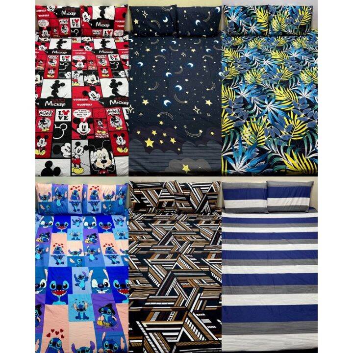 Queen Size Pure Canadian Cotton Bedsheet Lazada PH