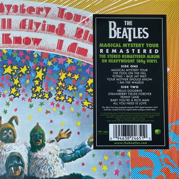 แผ่นเสียง-the-beatles-magical-mystery-tour-vinyl-lp-album-reissue-remastered-gatefold-มือหนึ่ง-ซีล