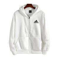 COD Jacket Adida-s (ราคาถูกกว่าร้านค้า) Hooded แจ็คเก็ตคลุมด้วยผ้าเป็นของแท้อย่างแน่นอน