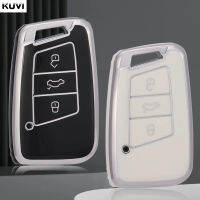 แฟชั่น TPU รถ Remote Key Case สำหรับ VW Volkseagen Passat B8 Magotan สำหรับ Superb A7 Kodiaq Seat Protector Fob