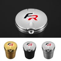 【 Party Store 】 High-end Car Ashtray LED Ligh Portable Ashtray with FR logo For Seat FR leon mk2 mk3 5f lbiza Altea Car Accessories