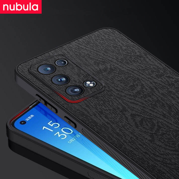 nubula-oppo-reno-5-reno-5-pro-reno-6-reno6-pro-เคสผิวเปลือกไม้หนังสัมผัส-hp-oppo-reno-5-6-pro-เคสกันกระแทกโทรศัพท์มือถือที่ยึดโทรศัพท์ในรถฟรีสายคล้องด้านหลังสำหรับ-oppo-reno-5-reno6-pro