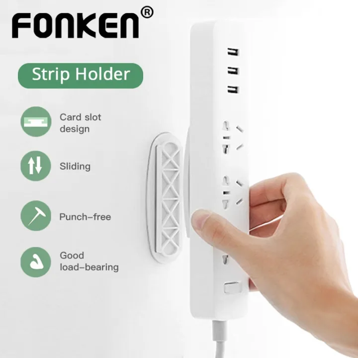 Self Adhesive Extension Socket Cable Management Wire Organizer Wall