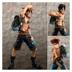 One Piece Devil Fruit GK Model Yami Yami no Mi Dolls Ace Flame