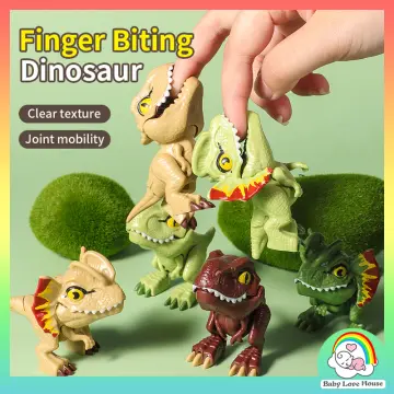 Finger-biting Dinosaurs Movable Joints Size Simulation Dinosaur Model Toys  Children's Educational Toys Christmas