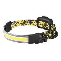 HSV LED Headlamp Flashlight Wide Angle Lightweight COB Battery Powered Waterproof Headband Light Perfect for Running Fishing