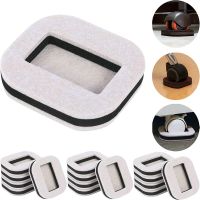 5PCS Office Chair Wheel Stopper Furniture Caster Cups Floor Protectors Anti Vibration Pad Felt Mats for Furniture Accessories