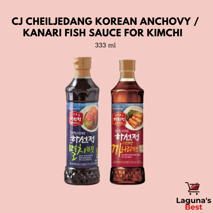CJ Cheiljedang Korean Fish Sauce for Kimchi 333 ml Lazada PH