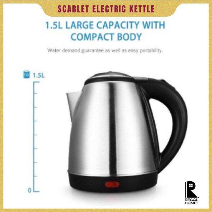 2L Stainless Steel Electric Kettle Boiling Kettle Electric Automatic
